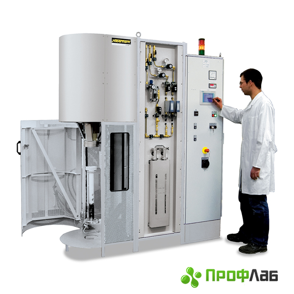 Печи трубчатые высокотемпературные Nabertherm для горизонтального режима и для вертикального режима до 1800 °C газовая атмосфера или вакуум